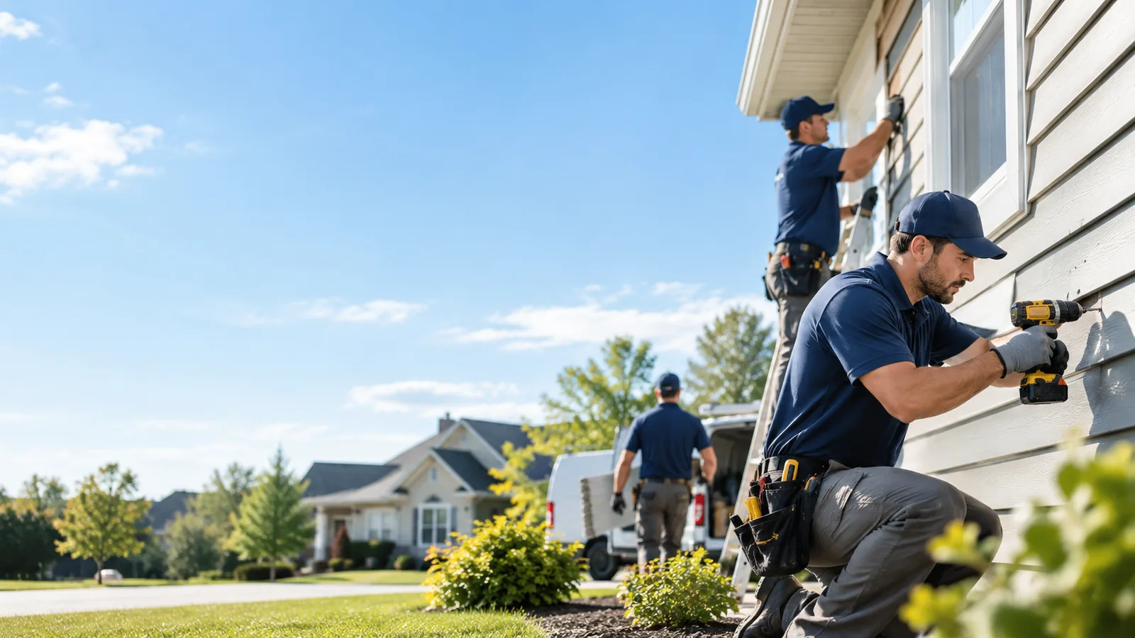 Siding Leak Repair in Milford, KS